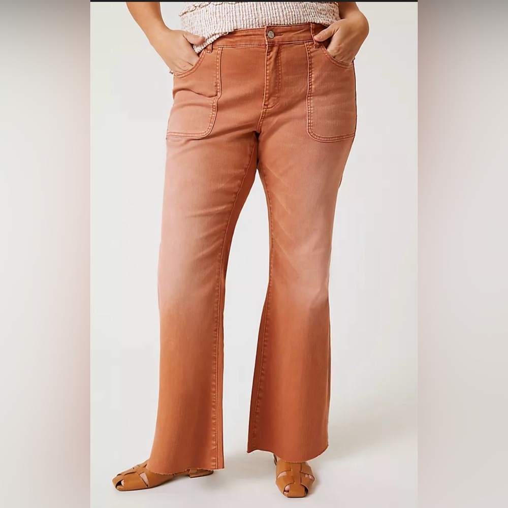 Anthropologie Pilcro The Low-Rise Icon Flare Jeans 32